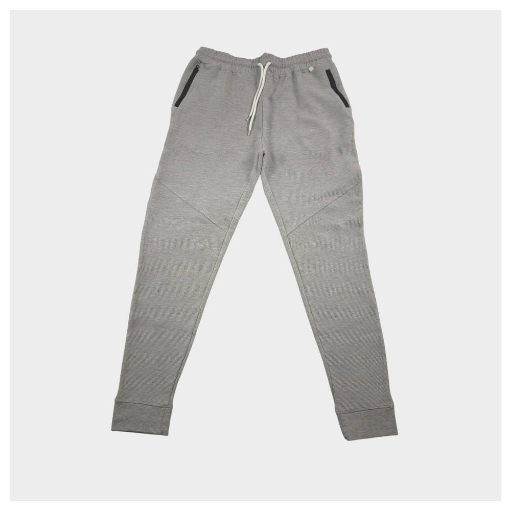 Sovereign Code Joggers Mens M Gray New Ribbed Texture Sweatpants 1917 NWT